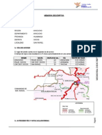 Memoria Descriptiva San Rafael