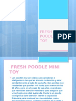 Fresh Poodle Mini Toy