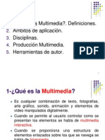 El Proceso de Creación Multimedia