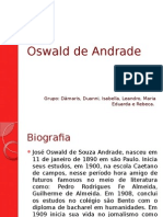 Oswald de Andrade, modernista brasileiro
