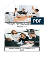 Buku Panduan Penyusunan Dokumen Akreditasi - 2012