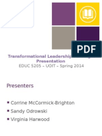 Leadership Parardigm Presentation Educ 5205 Final