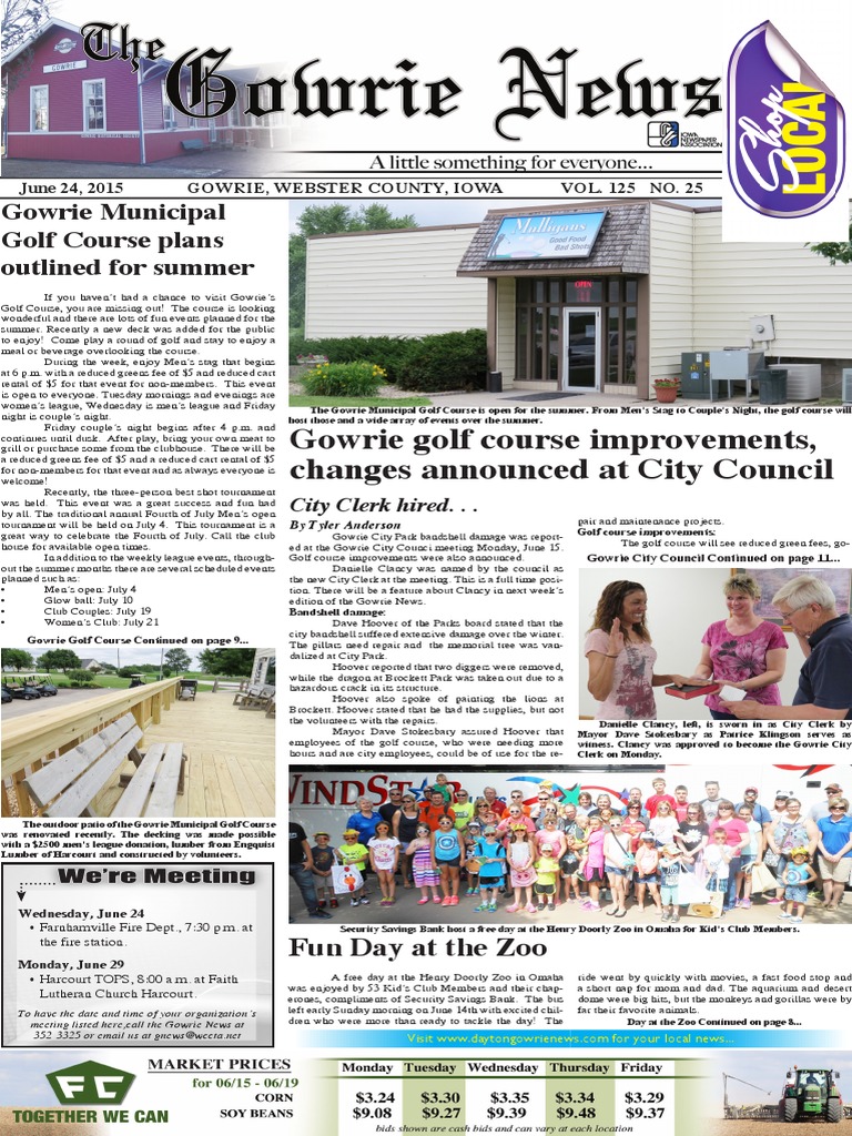 June 24th Pages Gowrie News PDF Nursing Workforce Development