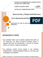 3.1.3. Exposición Del Producto Yo Servicio B