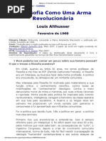 Althusser_ a Filosoifa Como Uma Arama Revolucionária