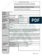 Infome Programa de Formación Titulada