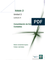 Lectura 4 - Consolidación de Estados Contable