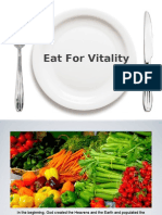 Eat For Vitality