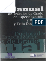 Manual de trabajos de grado