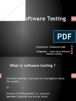 Software Testing or Quality Assurance