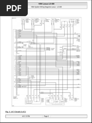 1990 Lexus Ls400 Wiring Diagram - Mardiniagusk