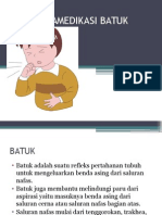 Swamedikasi Batuk