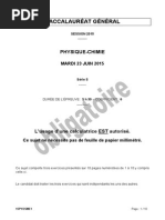 Download Bac S 2015  les sujets de physique-chimie enseignement obligatoire by Le Monde SN269438368 doc pdf