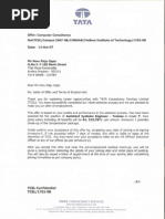 LTIMindtree Graduate Trainee Offer Letter | PDF