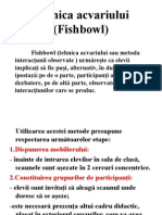 Metoda Acvariului (Fishbowl