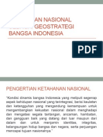 Ppt Ketahanan Nasional Sebagai Geostrategi Bangsa Indonesia