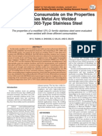 Welding - Ferritic Stainless Steel 1.4003