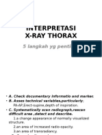 Interpretasi X-ray Thorax.