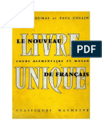 Langue Francaise Le Nouveau Livre Unique de Francais 02 CE1 CE2 CM1 CM2