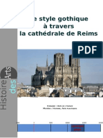 3HIDA Art Gothique Cathédrale de Reims