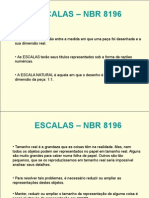 Escalas - NBR 8196