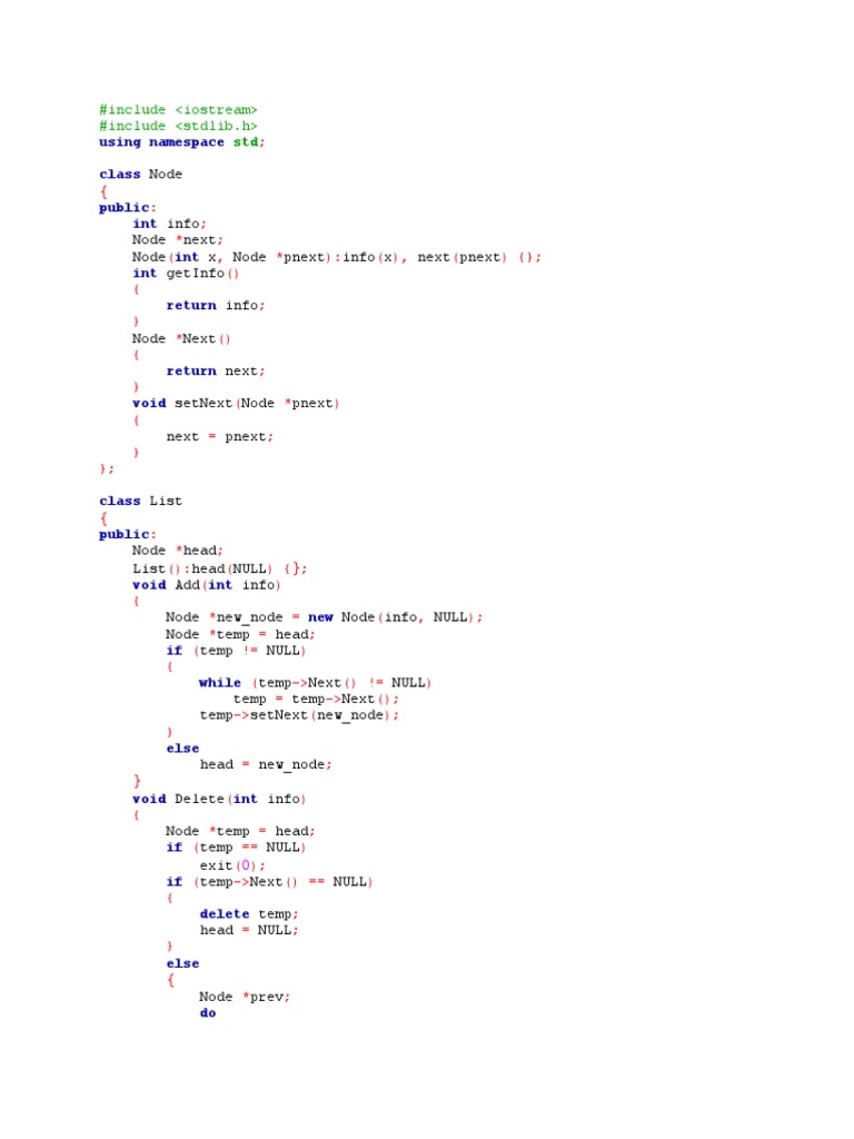 Using Namespace Class Public Int Int Int Return: #Include #Include | PDF