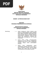 Download Permen Tentang Pedoman Pemeringkatan Koperasi by Saipul Muhsyaf SN269455384 doc pdf