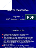 Mrezno Racunarstvo UDP Datagrams and Sockets