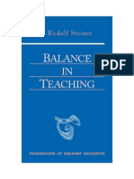 Balance in Teaching