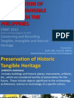 LMValerio Lec Preservation of Historic Tangible Heitage