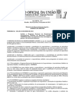 PORTARIA N 204 Institui o Programa Nacional de Fortalecimento Do Cooperativismo e Associativismo Solidário Da Agricultura Familiar