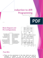 Introduction To AVR Programming: Applied Electronics (28846) Fall 2014