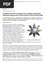 O Impacto Das Novas Tecnologias Nas Sociedades Tradicionais