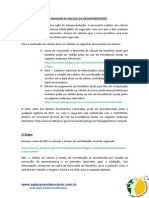 Como Realizar o Cálculo Da Ação de Desaposentação