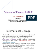 Balance of Payments (Bop) : Professor S.P.Jain Institute Management & Research (Spjimr), Mumbai