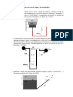 Lista de Exercícios Manometria