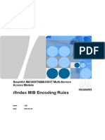 MA5600T&MA5603T IfIndex MIB Encoding Rules