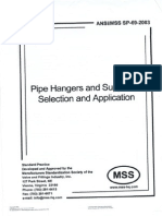 Mss Standards - Pipe Hangers