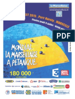 Dossier de Presse Mondial La Marseillaise 2015 (Marseille)