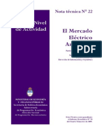 El Mercado Electrico Argentino 