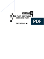 El Plan Contable General para Empresas