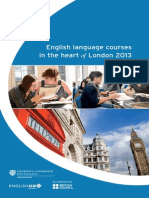 English Language Courses in The Heart London 2013