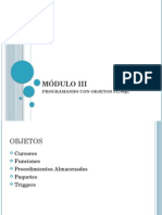 Oracle - Cursores - Funciones - Procedimientos