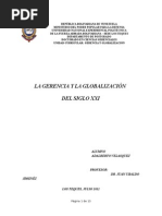 La Gerencia y La Globalización Del Siglo Xxi