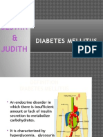 Jeswin Judith &: Diabetes Mellitus