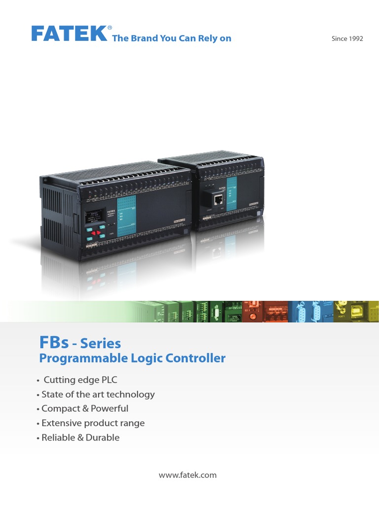 FATEK en | PDF | Programmable Logic Controller | Electrical Connector