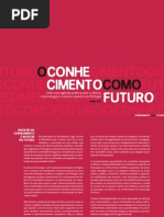O Conhecimento como Futuro - Manifesto 2015 Subscrever em www.manifesto2015.com