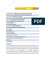 DCA-743 Microbiología de Biorreactores