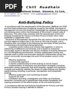 Anti Bullying Policy