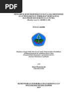 Download Jenis Desinfektan Dan Lama Desinfeksi Alat Pengokonan - Iman Firmansyah - Politeknik Negeri Jember by ImanFirmansyah SN269506533 doc pdf
